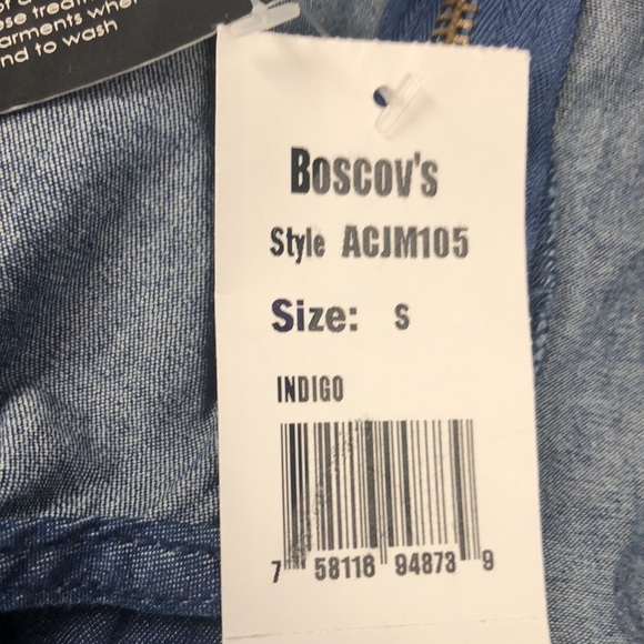 Derek Heart denim romper - Picture 5 of 7